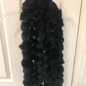 Valerie Stevens Rabbit fur stole